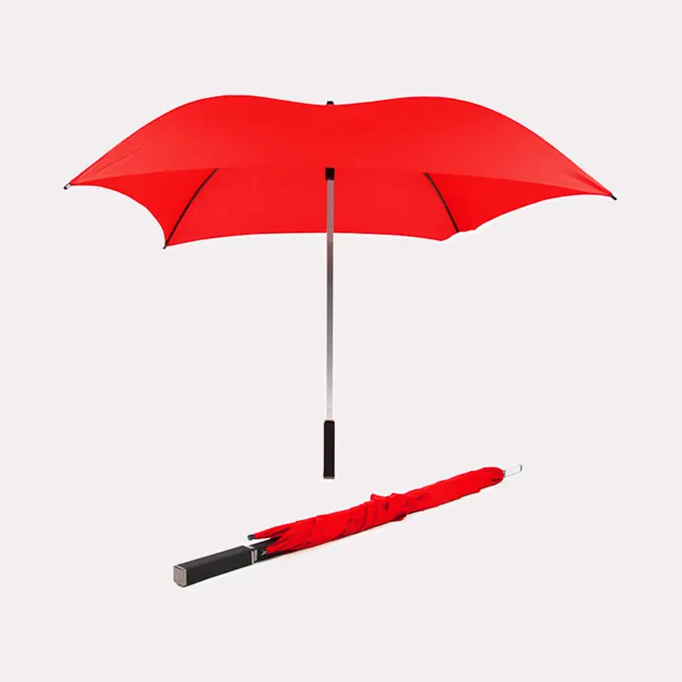 Vierkante paraplu