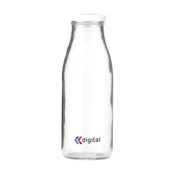 Fles van gerecycled glas